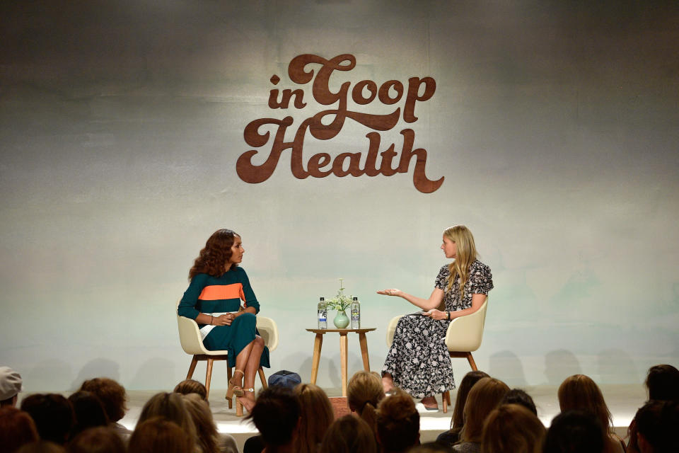 Mit ihrer Firma Goop vertreibt Gwyneth Paltrow fragwürdige Luxus-Lifestyle Produkte für das Wohlbefinden. (Bild: Getty Images)