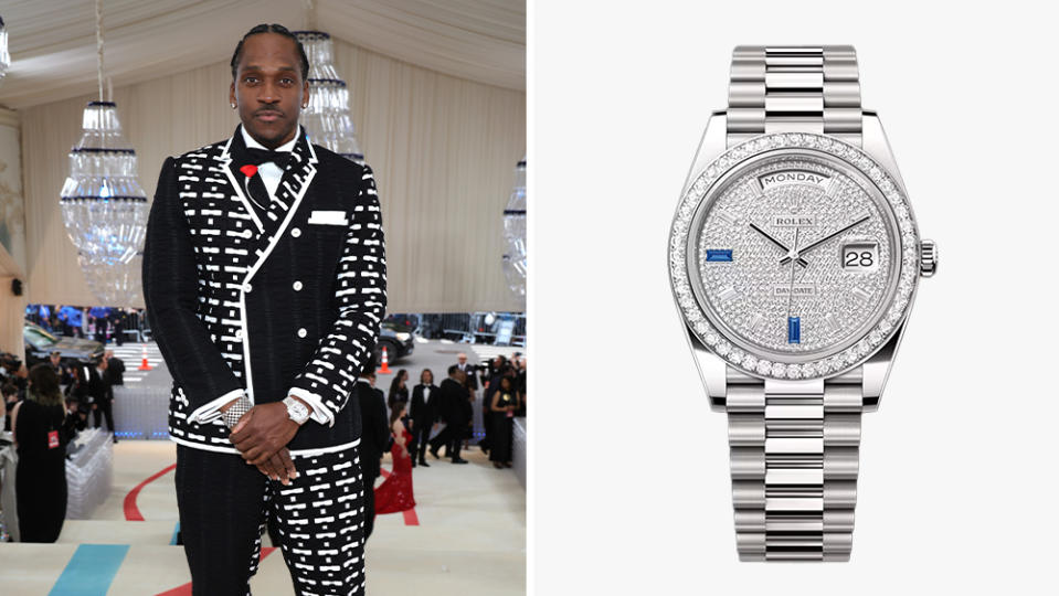 Pusha T's Rolex Met Gala 2023