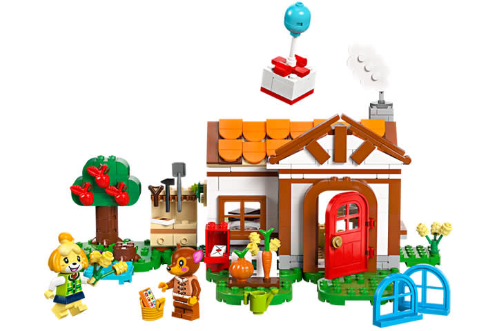 LEGO Animal Crossing: Visita a la Casa de Canela