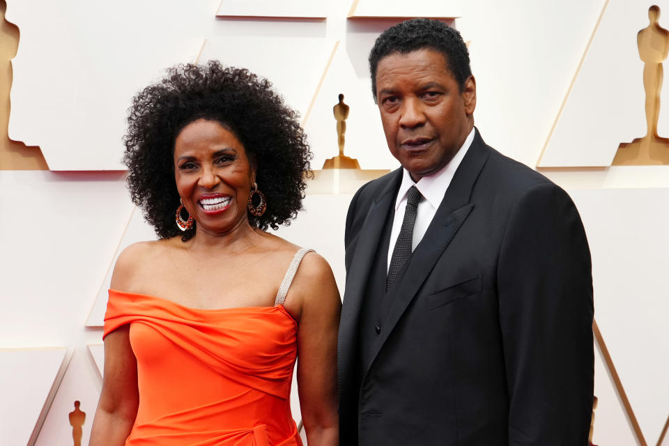 Denzel and Pauletta Washington have been together for 45 years. (Getty Images)