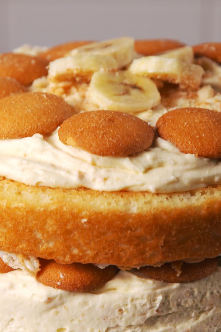 Banana Pudding Ice Cream Cake