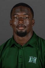 Hawaii football player Calvin Turner Jr. of Savannah.