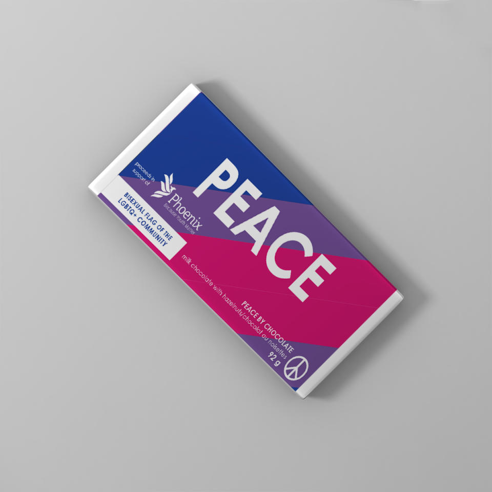 Peace by Chocolate – Bisexual Flag