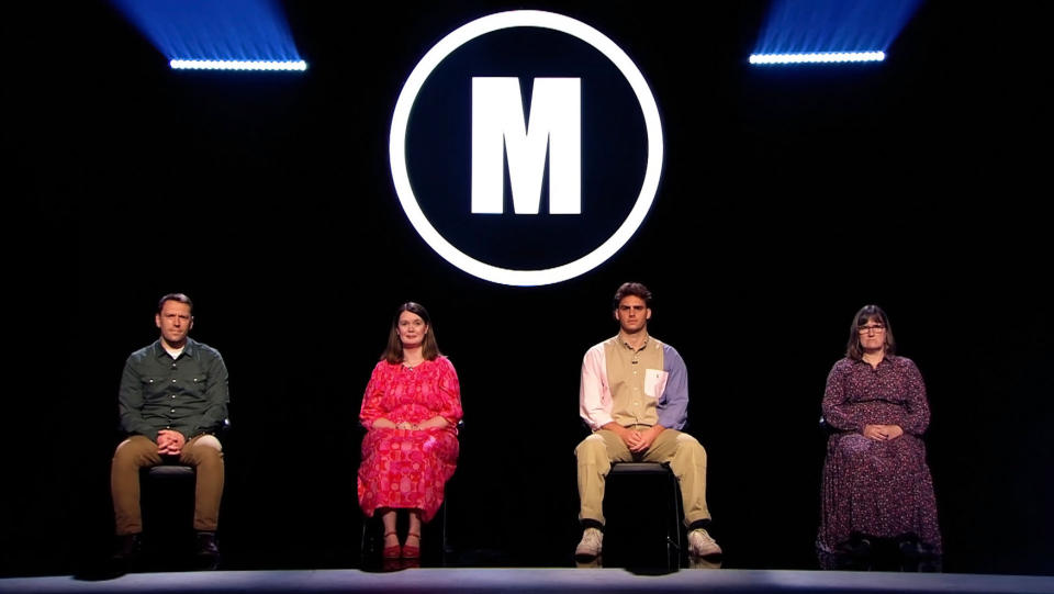 Tom Flowerdew, Ruth Hart, Tom Moody, and Caryn Ellis took part in Mastermind. (BBC)