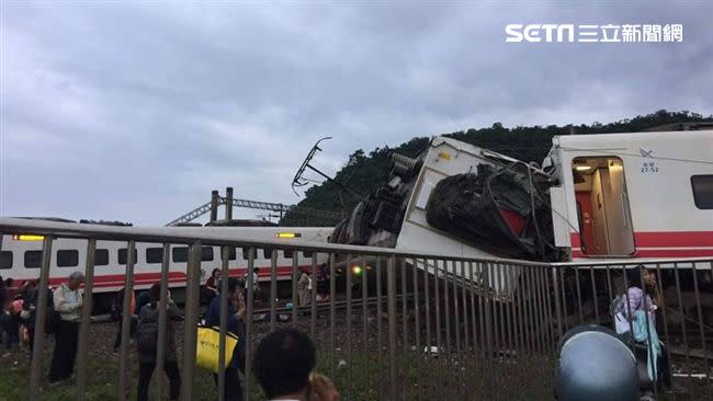 普悠瑪出軌翻車，造成18人死亡。（圖／資料照）