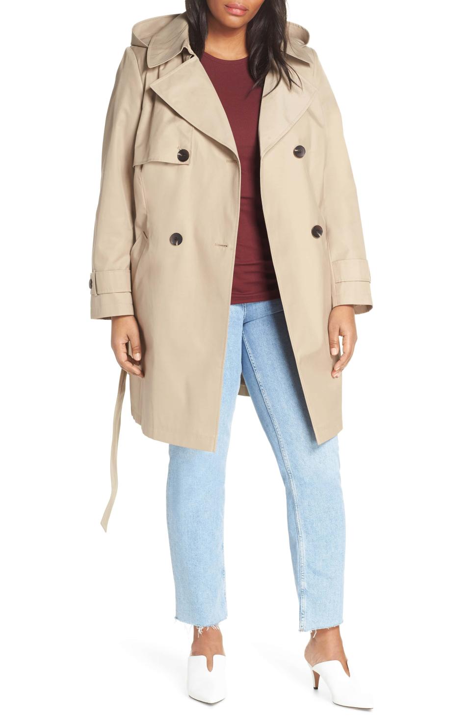14) A Transitional Trench Coat for Any Temperature