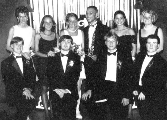 <p>Before the world fell in love with John Legend and his romantic ballads, Springfield North High School in Springfield, Ohio, enjoyed his sweet smile and cool manner. “I was my high school’s student body president and prom king,” the 1997 grad <a rel="nofollow" href="https://www.yahoo.com/celebrity/news/john-legend-25-things-don-39-t-know-010000318-us-weekly.html" data-ylk="slk:told;elm:context_link;itc:0;sec:content-canvas;outcm:mb_qualified_link;_E:mb_qualified_link;ct:story;" class="link  yahoo-link">told</a> <em>Us Weekly</em> in February 2014. “[Wife] Chrissy [Teigen] laughs when I bring this up!” (Photo: Seth Poppel/Yearbook Library) </p>