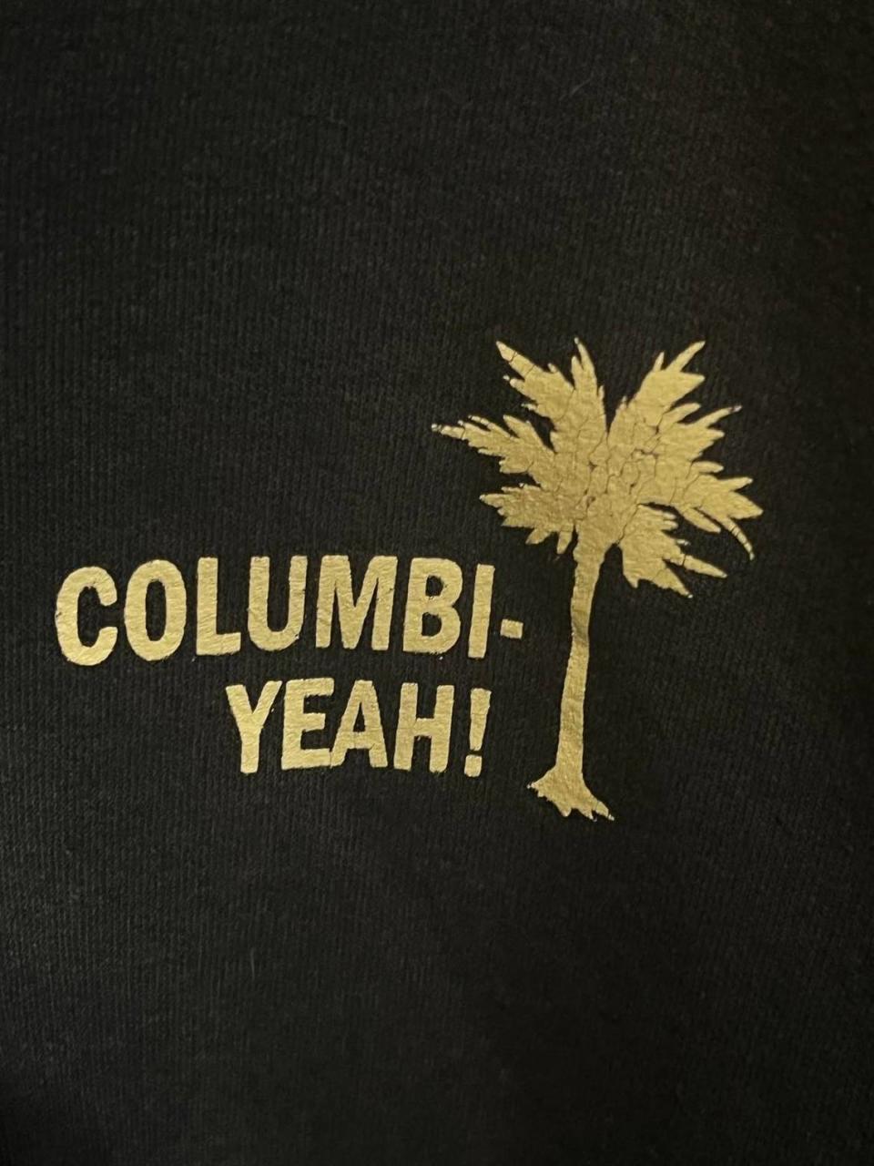 You can buy a Columbi-yeah! T-shirt to celebrate one of Columbia’s many nicknames.