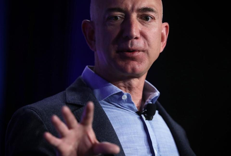 Jeff Bezos, the founder and chief executive of Amazon.com