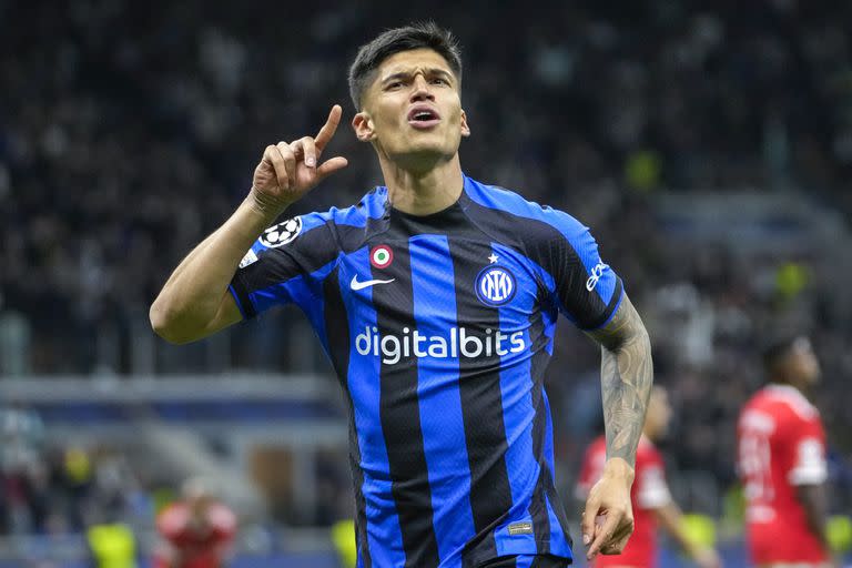 Joaquín Correa, el otro argentino que forma parte de Inter en esta primera final continental grande luego de la ganada en 2010.