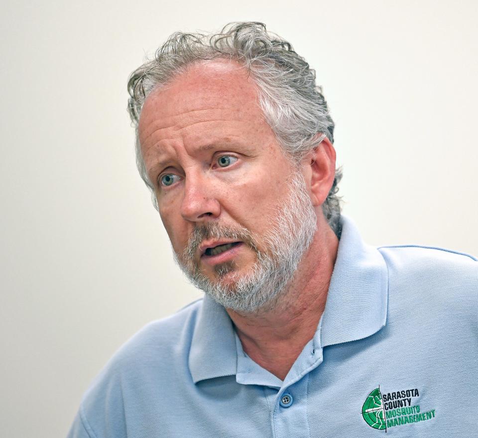 Wade Brennan, manager of Sarasota County Mosquito Management Services said Tuesday that the West Nile Virus exposure occurred in the southern portion of the city of Sarasota in early September.