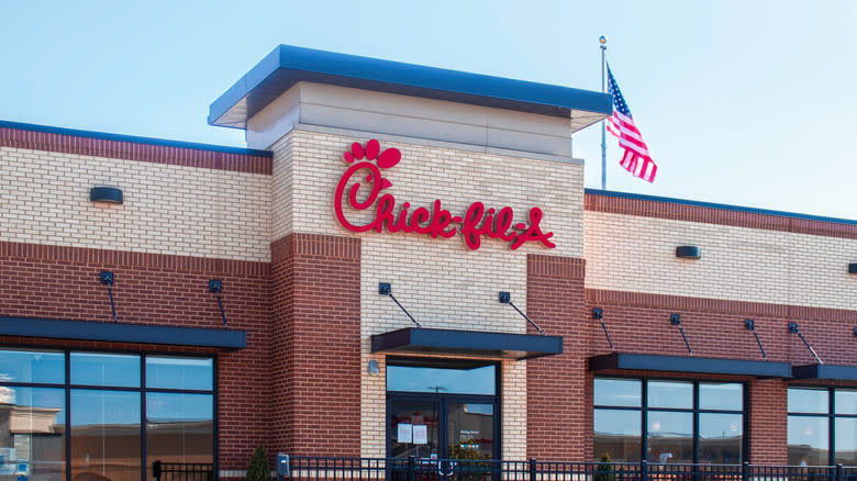 exterior of Chick-fil-A