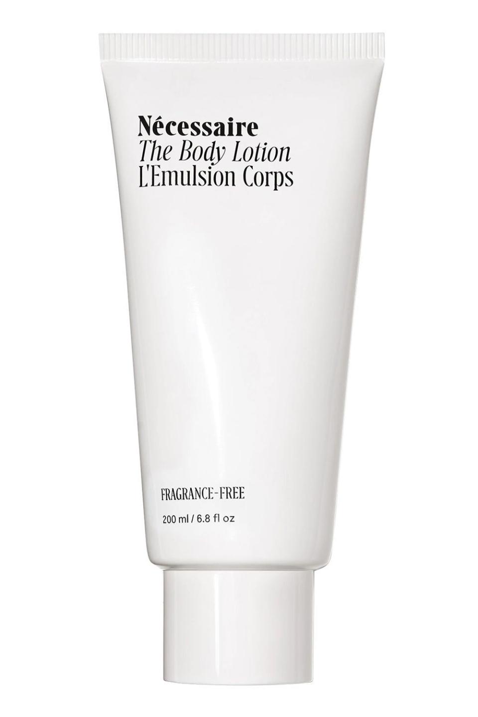 4) Nécessaire The Body Lotion Fragrance-Free