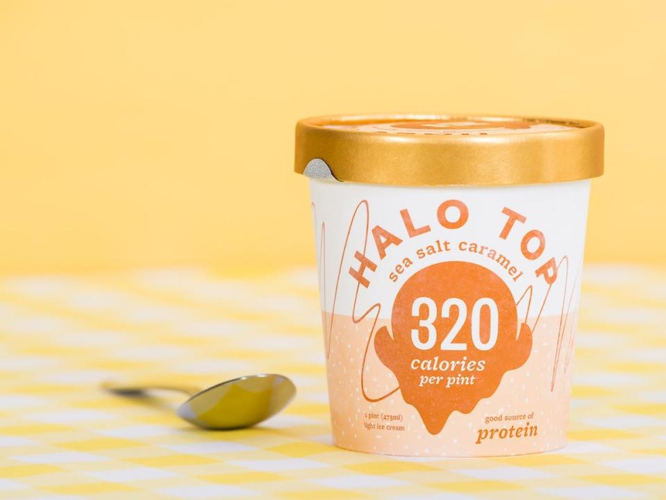 Halo Top ice cream.