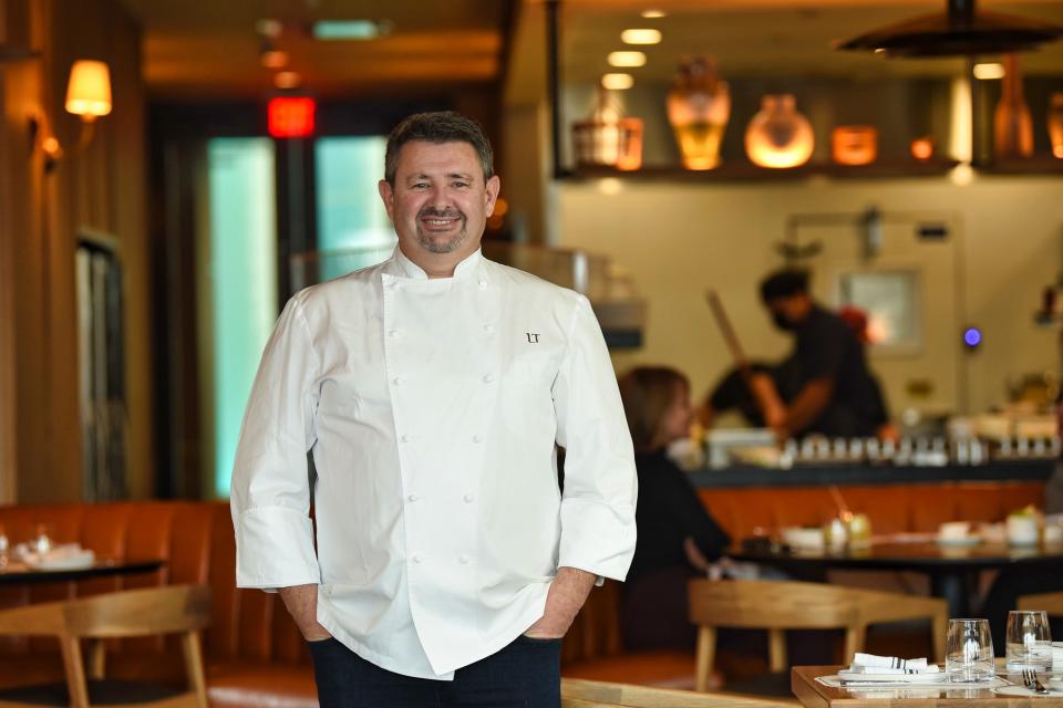 Portrait of Chef-Owner Laurent Tourondel of LT Bar & Grill in Hackensack on 02/23/21.