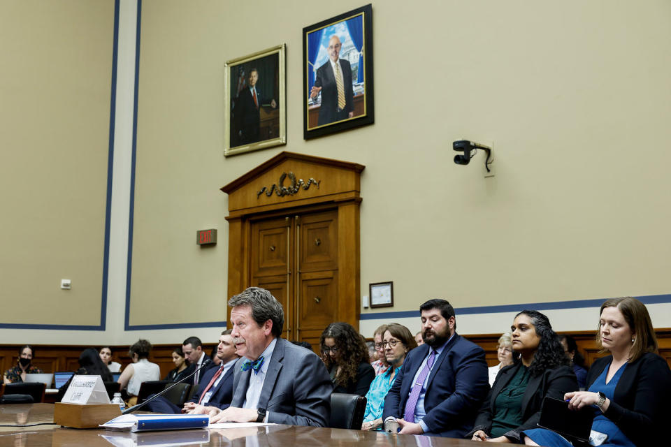 Dr. Robert Califf testifies (Anna Moneymaker / Getty Images)