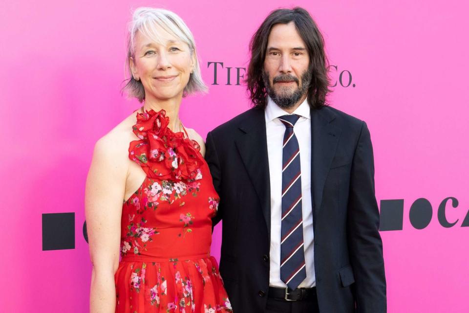 Elyse Jankowski/FilmMagic Alexandra Grant and Keanu Reeves on April 15, 2023