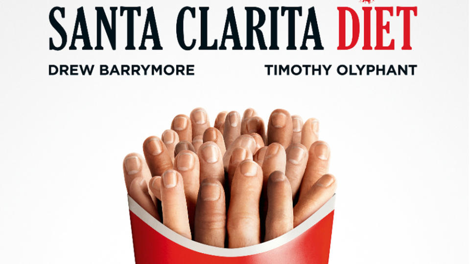 Eines der besagten Werbeplakate zu "Santa Clarita Diet"