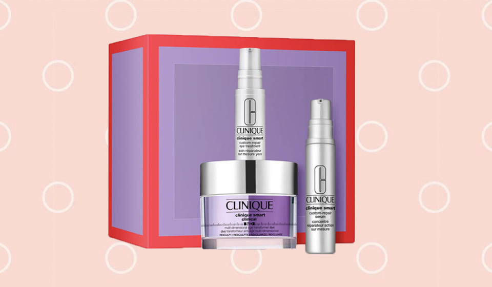 Score this anti-aging Clinique set for 40 percent off. (Photo: Nordstrom)