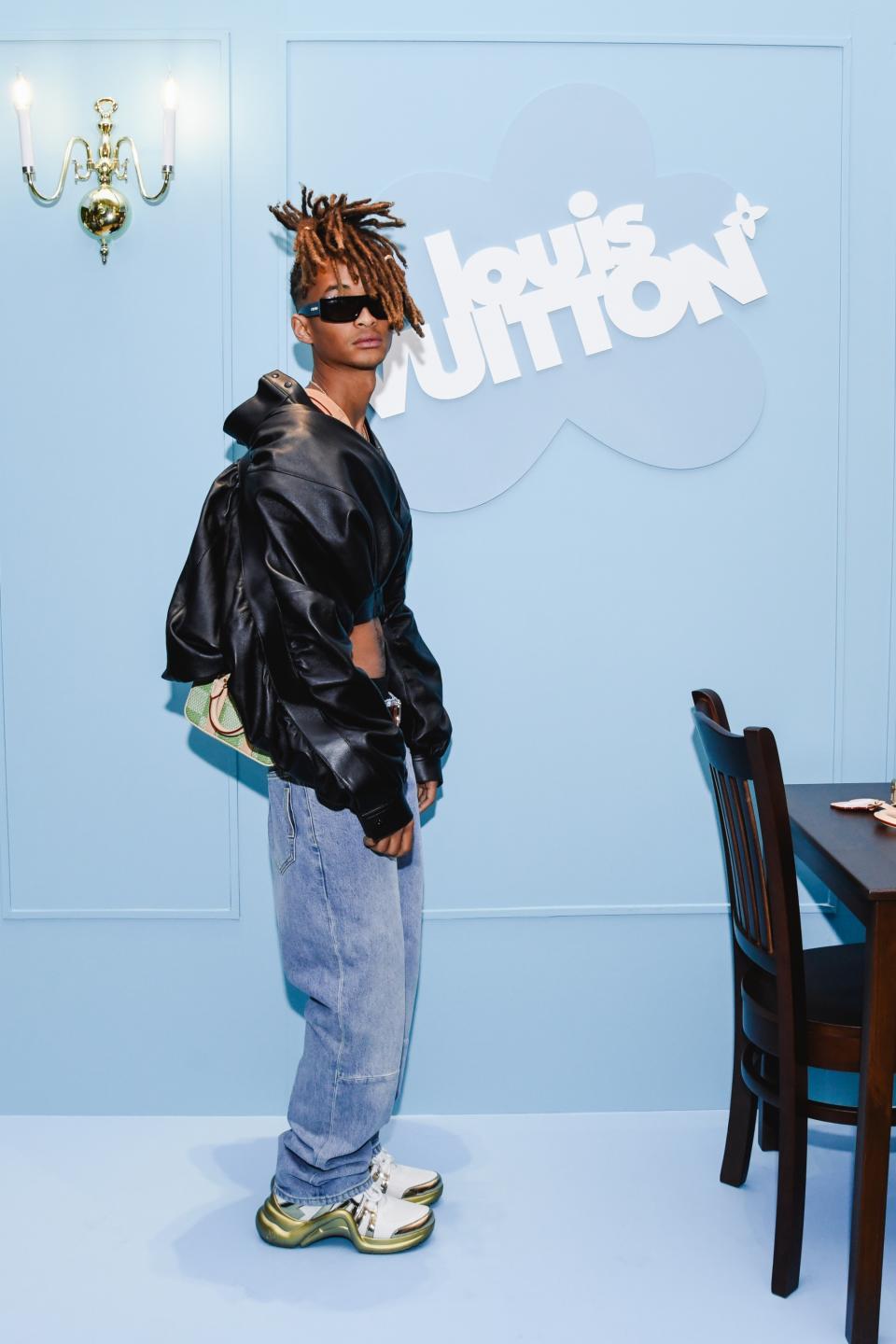 Jaden Smith at the Louis Vuitton Celebrates the Spring 2024 Men’s Capsule Collection by Tyler, The Creator in Los Angeles on March 21