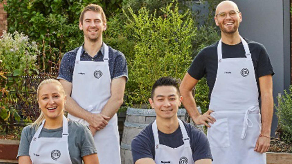 MasterChef's Tessa, Reece, Reynold and Callum