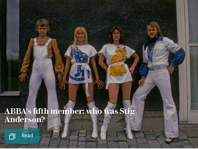 ABBA's fifth member: Stig Anderson