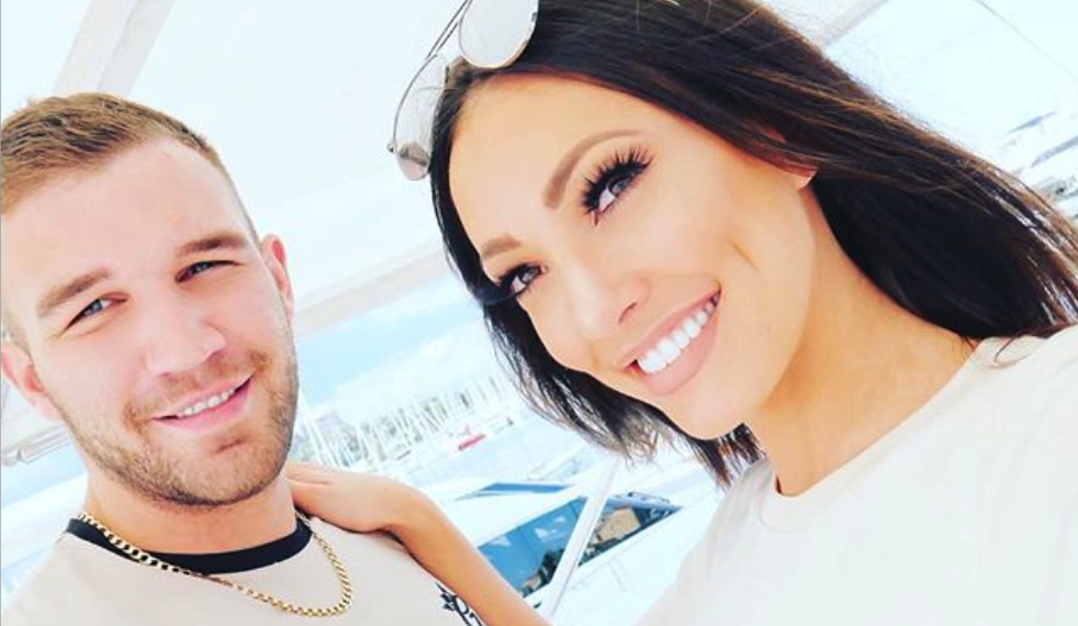 Sophie Gradon and her partner, Aaron Armstrong, on Instagram. (Photo: Aaron Armstrong via Instagram)