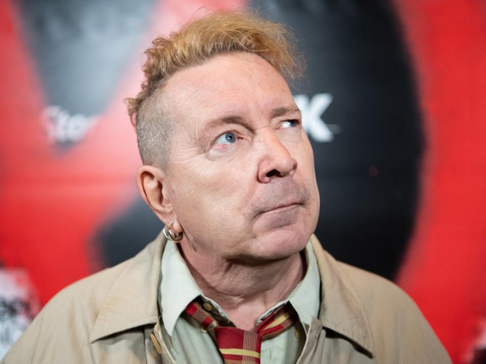 John Lydon pictured in 2019 (Getty Images)