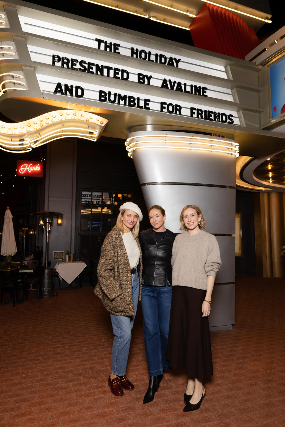 Cameron Diaz, Katherine Power and Whitney Wolfe Herd