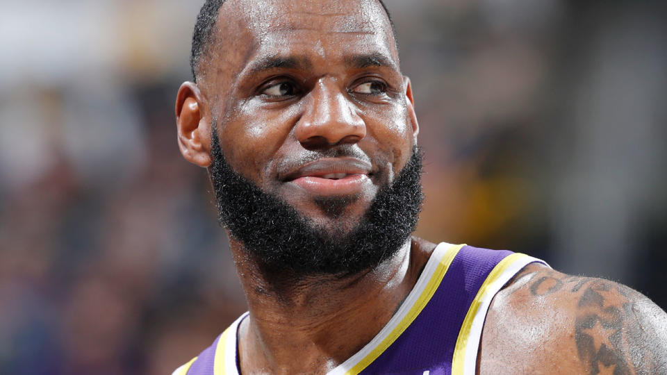 LeBron James’s Lakers stint has hit a new low with a 42-point defeat. Pic: Getty