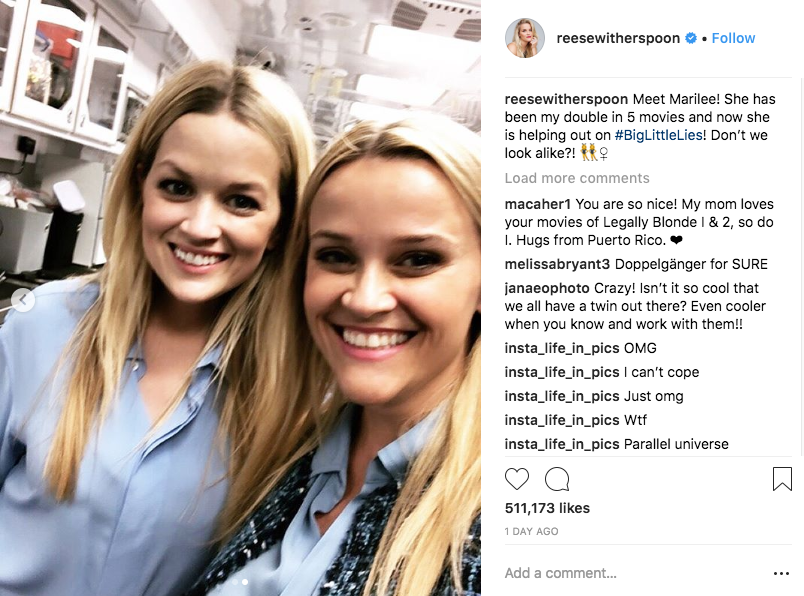 Photo: Instagram/Reese Witherspoon