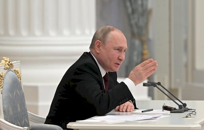 俄羅斯總統蒲亭(Vladimir Putin)。(圖:President of Russia/Twitter)