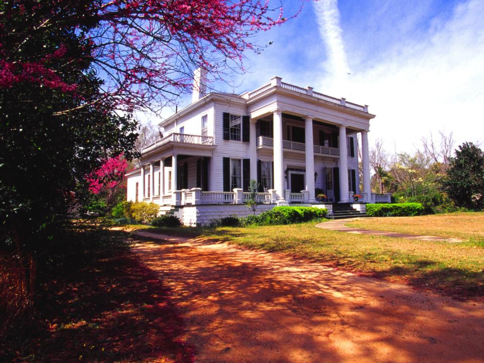 A historic home in Eufala, Alabama