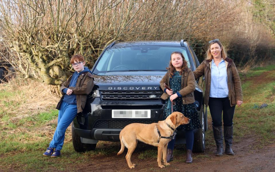 Georgina Fuller and family