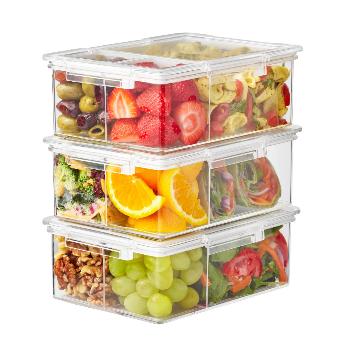<p><a href="https://go.redirectingat.com?id=74968X1596630&url=https%3A%2F%2Fwww.walmart.com%2Fip%2FThe-Home-Edit-Bento-Box-Food-Storage-Container-Pack-of-3-Clear-Plastic-Food-Storage%2F1626006448&sref=https%3A%2F%2Fwww.menshealth.com%2Ftechnology-gear%2Fg44160688%2Fbest-walmart-deals-sales-june-2023%2F" rel="nofollow noopener" target="_blank" data-ylk="slk:Shop Now;elm:context_link;itc:0;sec:content-canvas" class="link rapid-noclick-resp">Shop Now</a></p><p>Bento Box Food Storage Containers</p><p>$11.98</p><p>walmart.com</p>