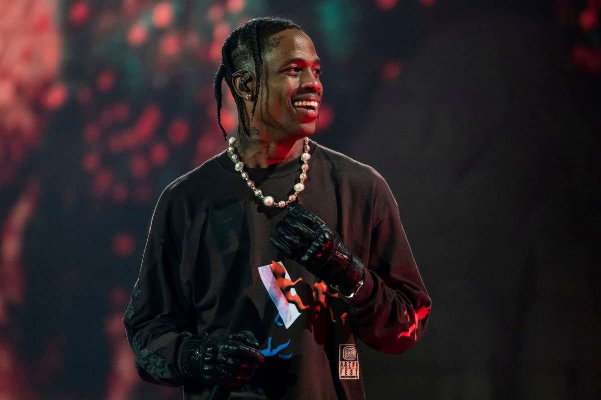 File photo: Travis Scott performs at the Astroworld Music Festival (Amy Harris/Invision/AP)
