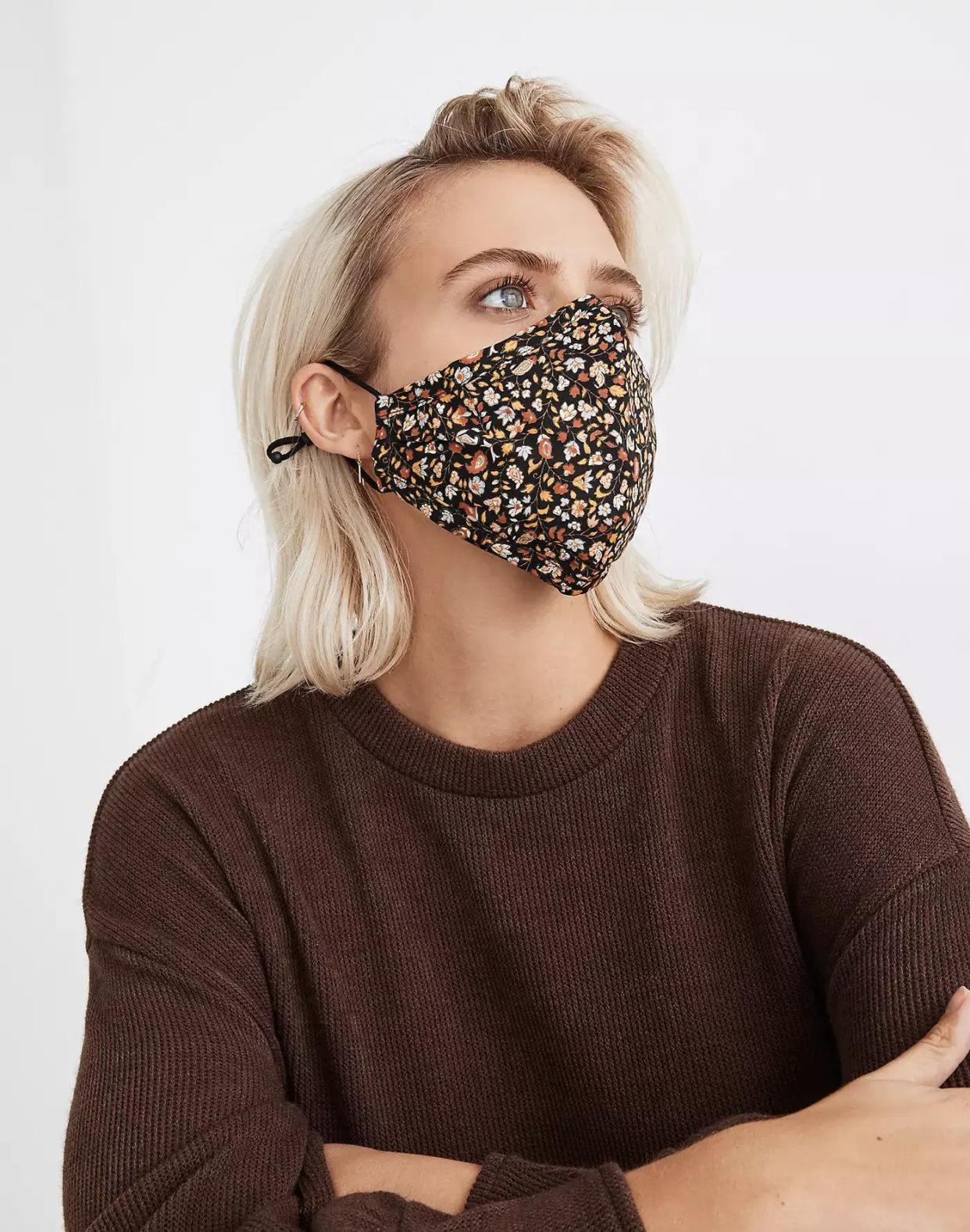 madewell Three-Pack Assorted Adjustable Face Masks