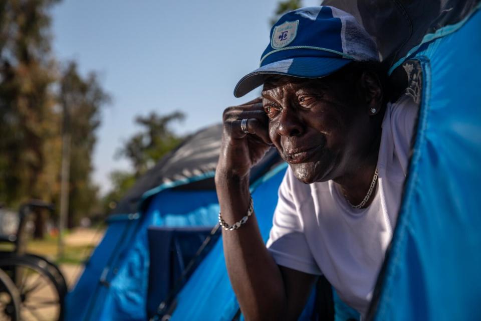 NORTH HOLLYWOOD, CA - Greg Brown saved a woman from a fentanyl overdose at the North Hollywood Park three months ago.