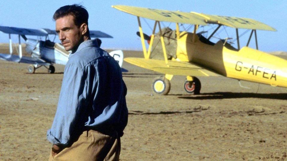 Escena de The English Patient con Ralph Feinnes