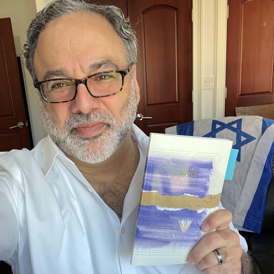 Rabbi Menachem Creditor of the UJA Federation of New York said Passover will be colored by his continuing grief for those lost in the Oct. 7 terror attack. "How can I celebrate the festival of freedom when nearly 130 of our family members were stolen away?" he asked.