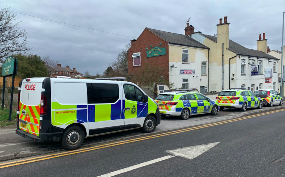 Nottinghamshire Police shut down the Bluebell pub in Sutton-in-Ashfield over reports it was having a lock-in. (PA)