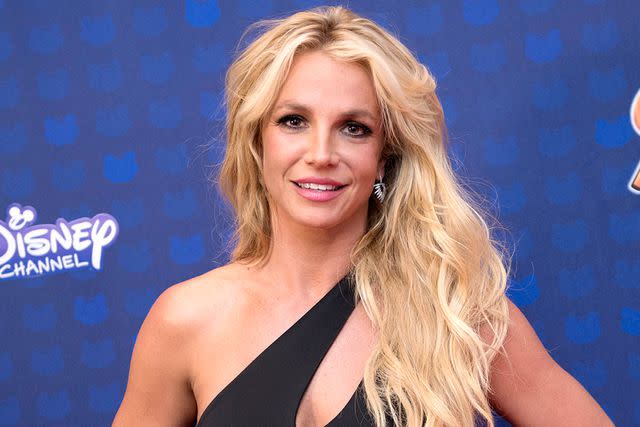 <p>Image Group LA/Disney Channel via Getty</p> Britney Spears in Los Angeles in April 2017