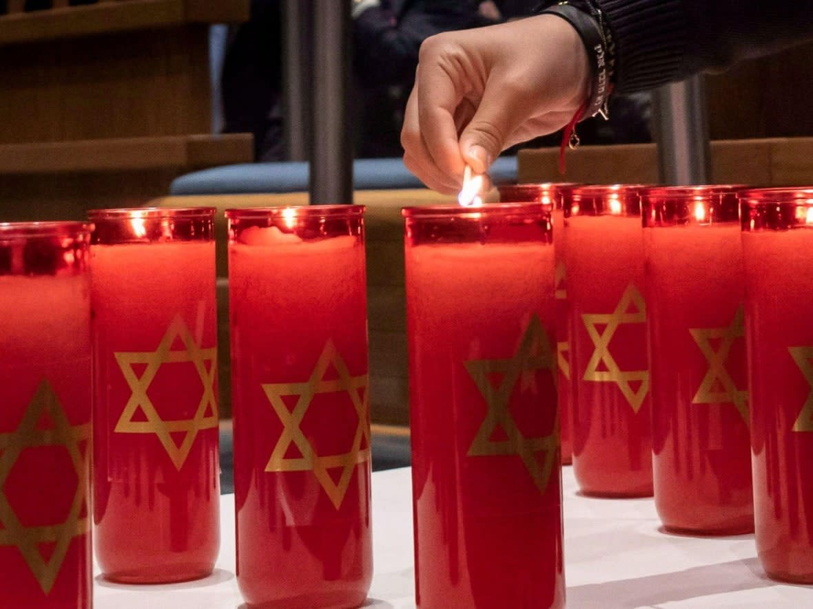 Jewish groups in Quebec denounce the trivialization of the Holocaust following the trial of an alleged Montreal neo-Nazi. (Paul Chiasson/The Canadian Press - image credit)