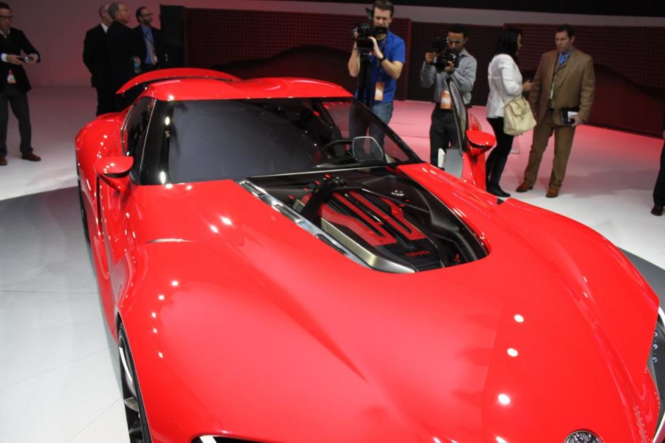 Toyota FT1 concept car detroit auto show 2014