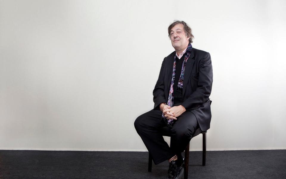 'I do think that debate is the last, best hope for our society': Stephen Fry - Gareth Iwan Jones/eyevine