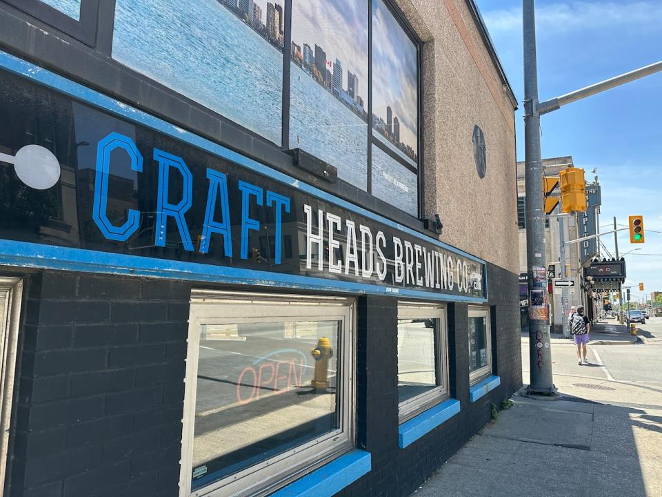 Craft Heads Brewing Co. sits at the intersection of University Avenue and Pelissier Street in downtown Windsor.