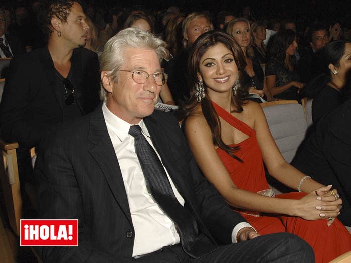 Richard Gere y Shilpa Shetty