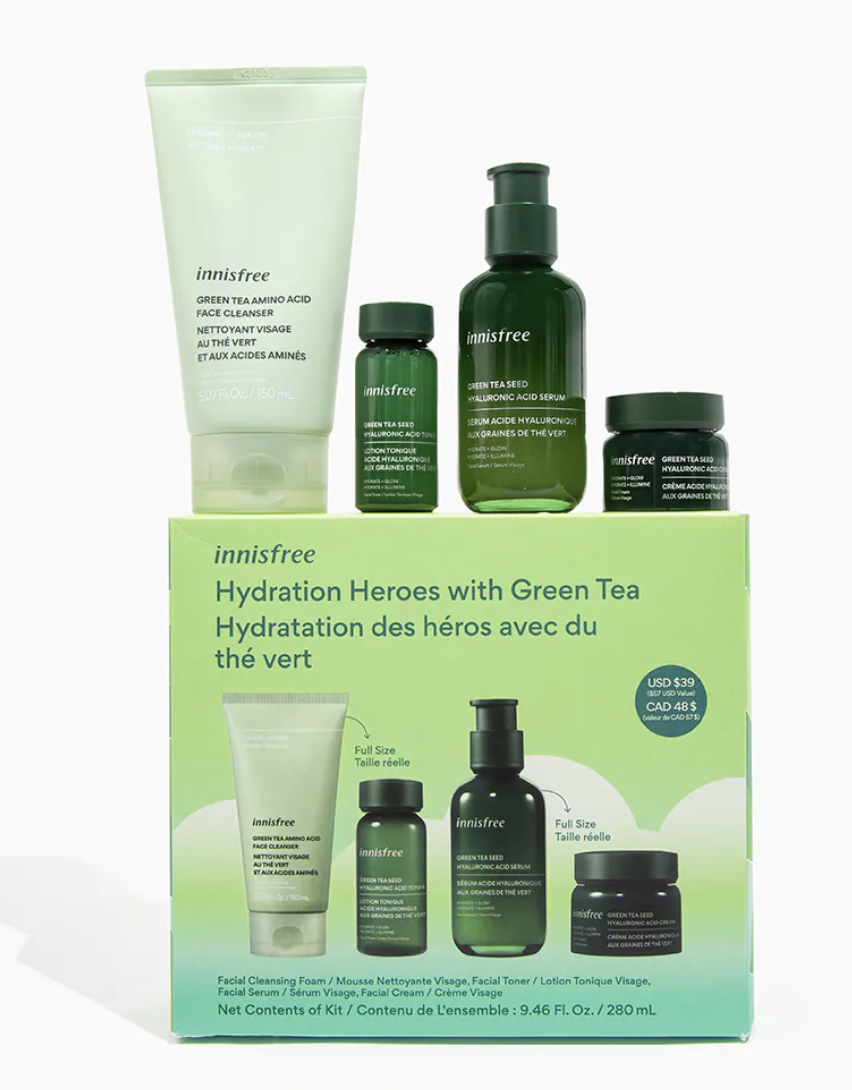 <p><a href="https://go.redirectingat.com?id=74968X1596630&url=https%3A%2F%2Fwww.sephora.com%2Fproduct%2Finnisfree-hydration-heroes-green-tea-skincare-routine-set-P503901&sref=https%3A%2F%2Fwww.goodhousekeeping.com%2Fholidays%2Fgift-ideas%2Fg40754200%2Fgifts-for-tea-lovers%2F" rel="nofollow noopener" target="_blank" data-ylk="slk:Shop Now;elm:context_link;itc:0;sec:content-canvas" class="link ">Shop Now</a></p><p>Hydration Heroes Green Tea Skincare Routine Set</p><p>sephora.com</p><p>$39.00</p>