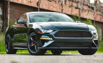 <p>We've been in love with the Ford Mustang Bullitt since we first saw it on screen with Steve McQueen. Instead of making us pine for our own, Ford sent one for a 40,000-mile long term test, and we recently got our car out to the test track. It makes good use of its 480 horsepower on the way to 60 mph in 4.4 seconds. It's slower than the less powerful GT to 60 mph because the Bullitt comes with a sweet manual transmission with a cue-ball shifter, a concession that's worth the half-second loss. </p><p><a class="link " href="https://www.caranddriver.com/reviews/a28508129/2019-ford-mustang-bullitt-reliability-maintenance/" rel="nofollow noopener" target="_blank" data-ylk="slk:FULL MUSTANG BULLITT TEST RESULTS;elm:context_link;itc:0;sec:content-canvas">FULL MUSTANG BULLITT TEST RESULTS</a></p>