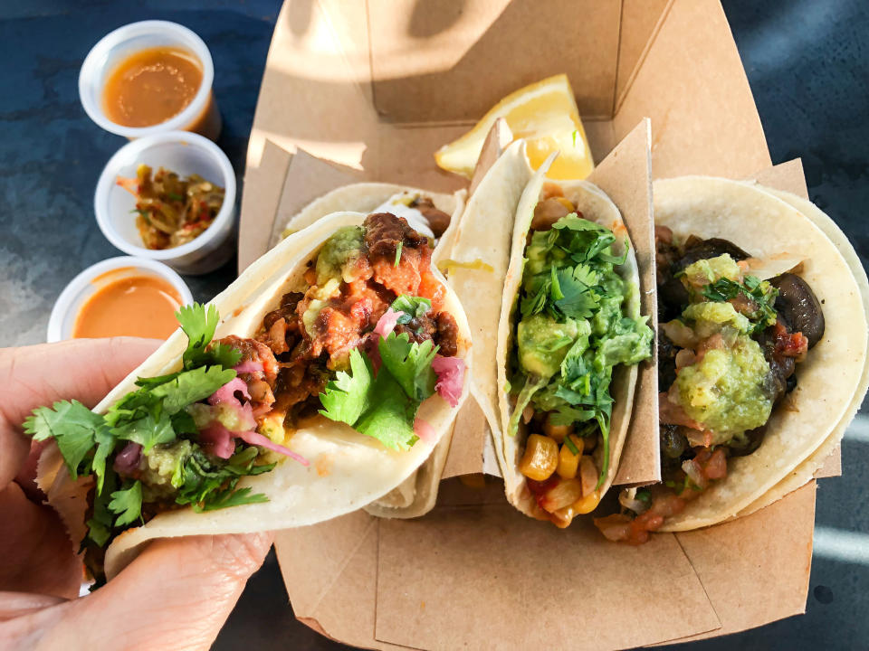 Tacos in a bowl